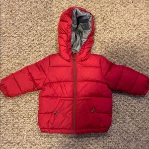 ZARA puffer coat 9-12 months EUC